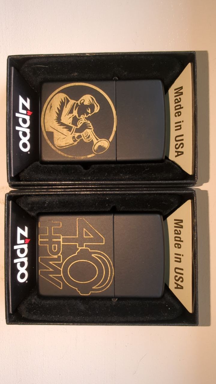 Bugle News / 40HPW Classic Zippo - Black